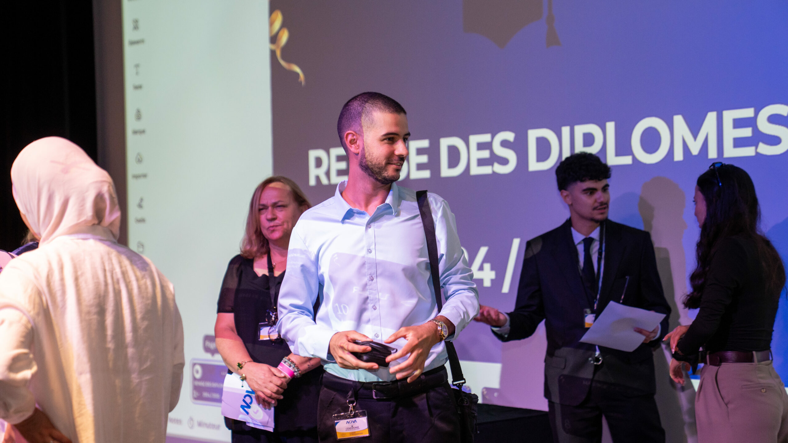 Étudiants en BTS MCO en alternance chez Novia Edu